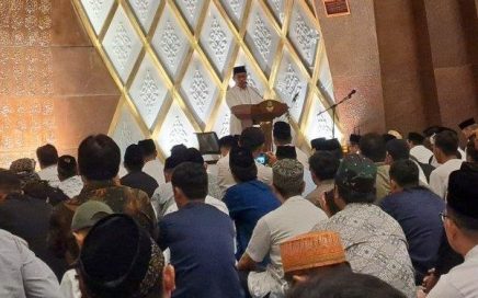 Ridwan Kamil Pamit kepada Jamaah Masjid Raya Al Jabbar