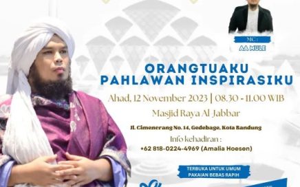 MT Insan Kamil Hadirkan Ust. Derry Sulaiman di Masjid Raya Al Jabbar