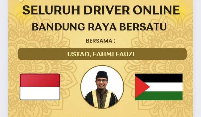 Driver Online Bandung Raya Gelar Acara Doa Bersama di Masjid Raya Al Jabbar