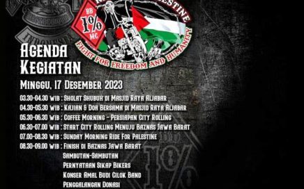Bikers Brotherhood Sunmori dari Masjid Raya Al Jabbar