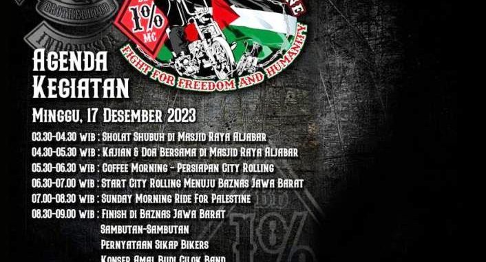 Bikers Brotherhood Sunmori dari Masjid Raya Al Jabbar