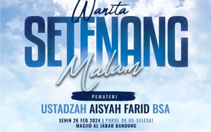 Maratus Sholihah Gelar Kajian Khusus Akhwat Bersama Ustadzah Syarifah Aisyah Farid di Al Jabbar
