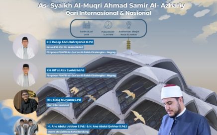 Masjid Raya Al Jabbar Gelar Seminar dan Haflah Al-Qur'an Bersama Syaikh Al-Muqri Ahmad Samir