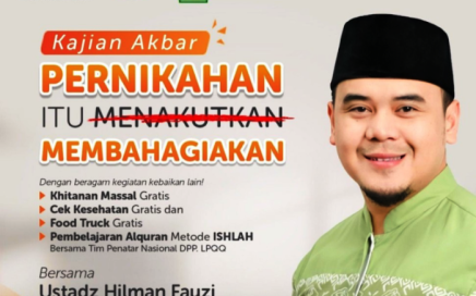 Rumah Zakat Hadirkan Kajian Akbar Plus Khitanan Massal dan Lainnya