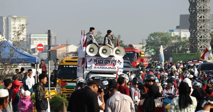 Indonesia Peace Convoy for Palestine Masjid Raya Al Jabbar