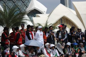 Indonesia Peace Convoy for Palestine Masjid Raya Al Jabbar
