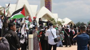 Indonesia Peace Convoy for Palestine Masjid Raya Al Jabbar