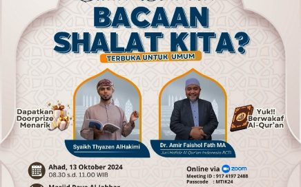 Pengajian MT Insan Kamil Bahas Shalat Bersama Dr. Amir Faishol Fath di Al Jabbar