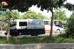 Polisi dan Dishub Bandung Razia Telolet Bus di GBLA