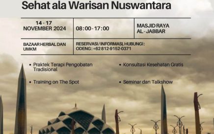 Festival Terapis Herbalis Hadir di Al Jabbar 14-17 November 2024