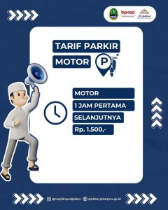Tarif Parkir Al Jabbar