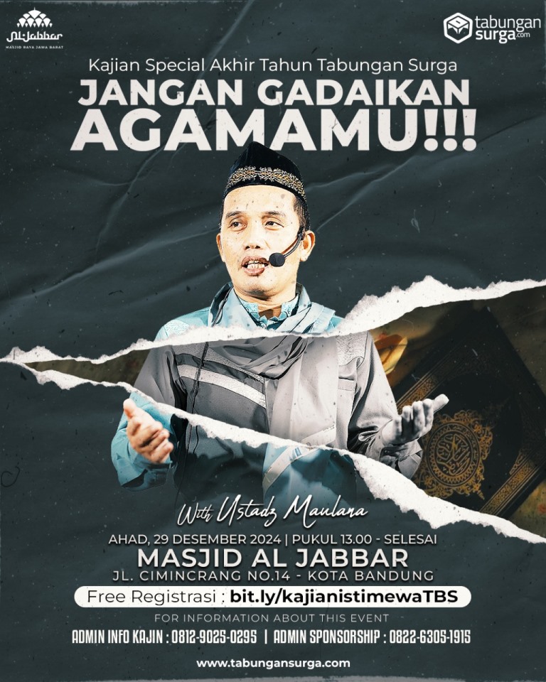 Tabungan Surga Hadirkan Ustadz Maulana di Al Jabbar