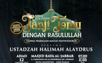 Ustadzah Halimah Alaydrus Kembali Hadir di Al Jabbar