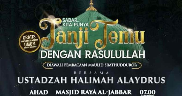 Ustadzah Halimah Alaydrus Kembali Hadir di Al Jabbar