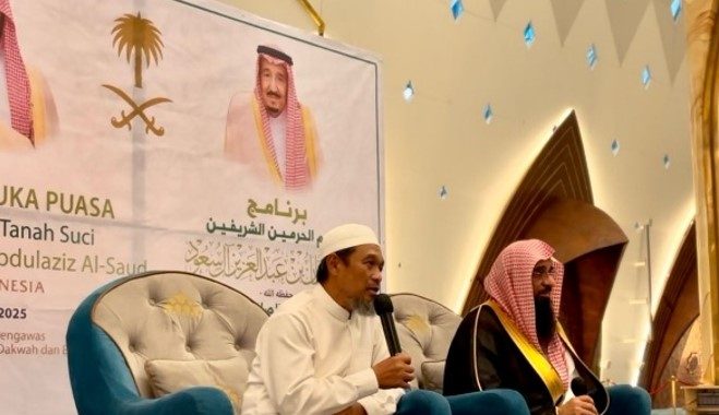Kedubes Arab Saudi Buka Bersama di Masjid Raya Al Jabbar