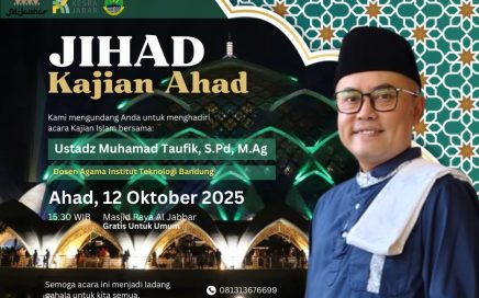 DKM Masjid Raya Al Jabbar Gelar Kajian Ahad Jihad