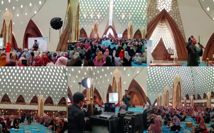 Ribuan Jamaah Padati Kajian Ustadz Maulana di Masjid Raya Al Jabbar