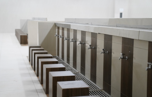 Tempat Wudhu Indoor