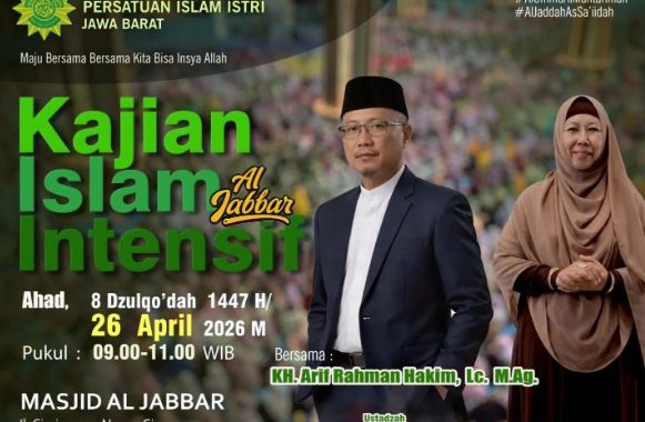 Persistri Jabar Gelar Kajian Islam di Masjid Raya Al Jabbar