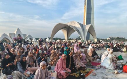 Lebih dari 50 Ribu Jamaah Hadiri Shalat Idul Adha Al Jabbar