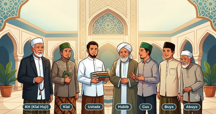 Pengertian Gelar KH, Kiai, Ustadz, Habib, Gus, Buya, dan Abuya
