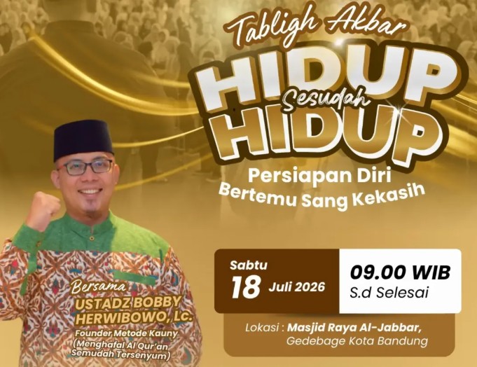 Kauny Gelar Tabligh Akbar Bersama Ustadz Bobby Herwibowo di Al Jabbar